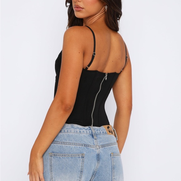 Whatever you like bustier black whitefox - Picture 3 of 7